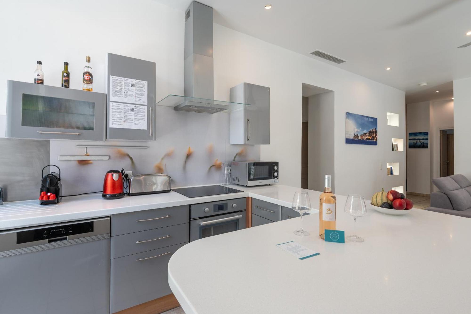 "Le Zen" By Enjoynice, Central Spacious Apartment With Airco, Beach At 10 Min Buitenkant foto